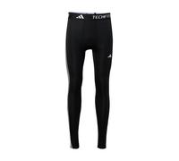 ADIDAS PERFORMANCE Pantalón deportivo 'TECHFIT Compression Training 3-Stripes Long' negro / offwhite XLxregular negro / offwhite