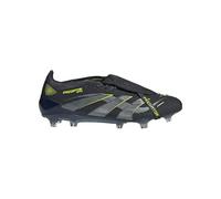 Adidas - Bota de fútbol Predator Elite FT FG, Unisex, Core Black-Carbon-Lucid Lemon, 10,5 UK