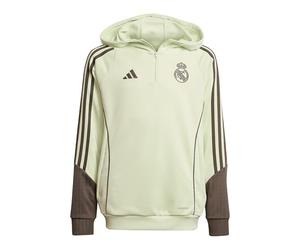 adidas Performance Real Madrid - Sudadera con capucha para niños, verde, 140