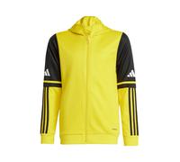 ADIDAS PERFORMANCE Sudadera con cremallera deportiva amarillo / negro / blanco 116 amarillo / negro / blanco
