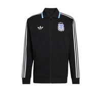 ADIDAS PERFORMANCE Sudadera con cremallera deportiva 'Argentina Away Anthem' negro / blanco S negro / blanco