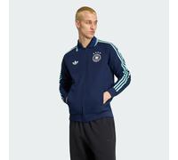 ADIDAS PERFORMANCE Sudadera con cremallera deportiva 'DFB' navy / blanco L navy / blanco