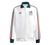 ADIDAS PERFORMANCE Sudadera con cremallera deportiva 'Mexico Away Anthem' verde oscuro / rojo / blanco XXXLxTallas normales verde oscuro / rojo / blanco