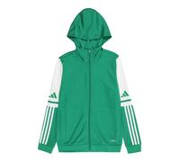 ADIDAS PERFORMANCE Sudadera con cremallera deportiva 'SQ25' verde hierba / blanco 140 verde hierba / blanco
