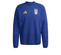 ADIDAS PERFORMANCE Sudadera 'Italy Tiro Travel Crew' azul / amarillo / mezcla de colores L azul / amarillo / mezcla de colores