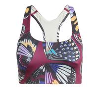 ADIDAS PERFORMANCE Sujetador deportivo 'Adidas X Farm' amarillo / lavanda / baya / negro, Talla M-L