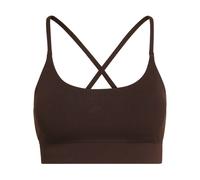adidas Donna All Me Rib Light Support Bra, Aurora Coffee, XS