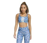 Adidas Performance Sujetador deportivo FARM RIO. Color Estampado Azul