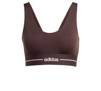 ADIDAS PERFORMANCE Sujetador deportivo 'Hyperglam' chocolate / blanco S chocolate / blanco