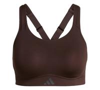 ADIDAS PERFORMANCE Sujetador deportivo 'Optime' chocolate / gris oscuro LxA/B chocolate / gris oscuro