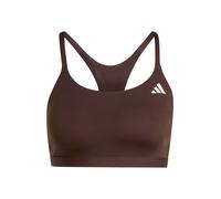 ADIDAS PERFORMANCE Sujetador deportivo 'Optime Essentials' marrón / blanco M EUR