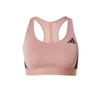 adidas Sujetador Powerreact Train de Soporte Medio con 3 Rayas para Mujer, M A-B