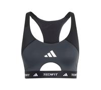 ADIDAS PERFORMANCE Sujetador deportivo 'TECHFIT Workout Color Block Medium Support' grafito / negro / blanco L EUR