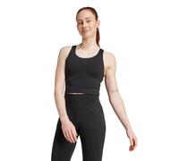 Adidas Performance Sujetador top de tirantes Yoga Motion. Color Negro
