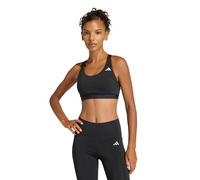 adidas Mujer Optime Essentials Workout Medium Support Bra, Black, XL