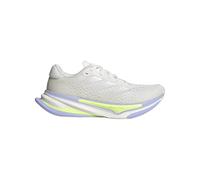 adidas Performance Supernova Prima - Zapatillas de correr para mujer, color blanco y plateado, talla 39 1/3