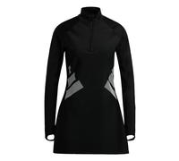 ADIDAS PERFORMANCE Tankini deportivo 'BIG BARS LONG SLEEVE SWIM' gris plateado / negro XS gris plateado / negro