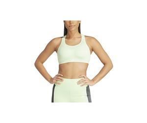 Adidas Performance Tlrd Impact Training High Support Bra Semi Green Talla: M (E-G) | Sujetadores Deportivos Outlet | Mujer | Verde