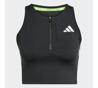 ADIDAS PERFORMANCE Top deportivo 'Adizero' negro / offwhite XXXS-XXS negro / offwhite