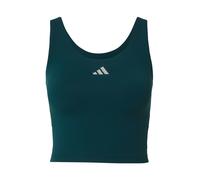 ADIDAS PERFORMANCE Top deportivo 'Studio All Me' verde oscuro / blanco XL verde oscuro / blanco