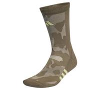 adidas Performance Training Graphic Camo Socks, Calcetines Unisex adulto, Olive Strata/Metal Grey/Pulse Lime, 40-42
