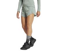 Adidas Performance Ultimate Heat.rdy Shorts Silver Green Talla: M | Pantalones Cortos Outlet | Mujer | Gris