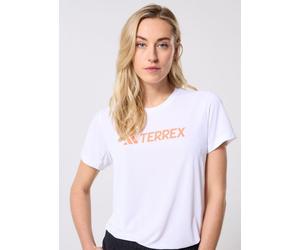 adidas performance W Mt Log Tech T L Blanco