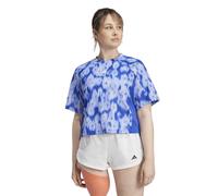 Adidas Performance Workout Essentials Aop Flower Tie-dye Tee Semi L Talla: L | Tops Deportivos Outlet | Mujer