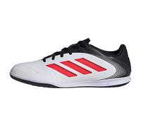 adidas Copa Pure III Club Indoor Football Boots, Botas de fútbol Unisex Adulto, Cloud White/Lucid Red/Core Black, 43 1/3 EU