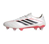 Adidas - Bota de fútbol Copa Pure IV Elite SG, Unisex, Zero Met-Core Black-Lucid Red, 9,5 UK