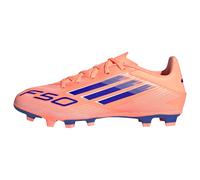 adidas Unisex Bota F50 Club césped natural seco/multisuperficie, Beam Orange/Lucid Blue/Cloud White, 42