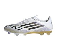 Botas de fútbol adidas f50 league fg/mg blanco/oro 40