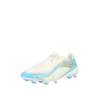 adidas Unisex Adulto F50 Messi League Firm Ground Football Boots Shoes, Ivory/Semi Blue Burst/Icey Blue, 38 2/3 EU