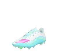 adidas Unisex Adulto F50 Messi League Firm Ground/Multi Ground Football Boots, FTWR White/Lucid Pink/Flash Aqua, 42 2/3 EU