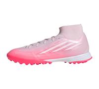 adidas Mujer F50 Sparkfusion League Mid Cut Turf Football Womens Shoes, Solar Turbo/FTWR White/Distilled Pink, 44 EU