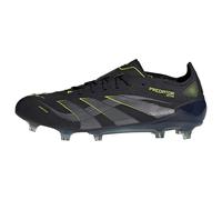 Adidas - Bota de fútbol Predator Elite L FG, Unisex, Core Black-Carbon-Lucid Lemon, 9,5 UK