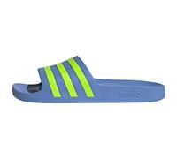ADIDAS PERFORMANCE Zapatos para playa y agua 'Adilette' azul / lima, Talla 44,5-45