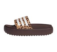 ADIDAS PERFORMANCE Zapatos para playa y agua 'Adilette' capuchino / marrón oscuro / blanco, Talla 43-43,5