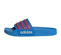 adidas Unisex niños ADILETTE SHOWER SLIDES, Lucid Ray Blue/semi lucid red/off white, 34 EU
