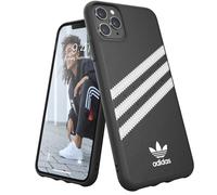 Funda Adidas 3 rayas Samba Apple iPhone 11 Pro Max negra/blanca (NUEVA)