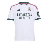 adidas Playera Manga Corta Real Madrid Local Unisex Fútbol Soccer, Blanco, M