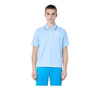 Adidas - Polo con Motivo del Logotipo - Sport - Hombre - Azul - S -