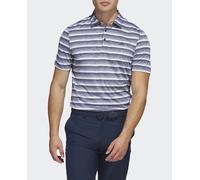 adidas Polo de hombre Two-Color Striped adidas. Azul / Blanco S