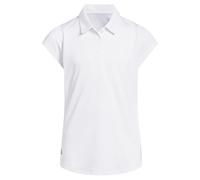 Adidas Polo de Manga Corta para niñas, Negro