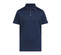 adidas Polo de Manga Corta para niños, poliéster Reciclado, Color Blanco