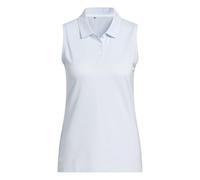 adidas Polo otomano sin Mangas para Mujer, Color Cielo cristalino