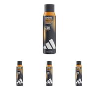 adidas, Power Booster, Desodorante en Spray, Antitranspirante, Duración 72 horas, Fórmula vegana, 150 ML (Paquete de 4)