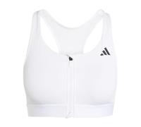 adidas Powerreact - Brasier de Entrenamiento con Cremallera de Soporte Medio para Mujer, Talla L C-D