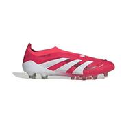 Adidas Pred Elite - Tacos de fútbol artificiales sin cordones, Lucid Red Cloud White, 44 2/3 EU