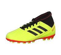 adidas Predator 18.3 AG J Botas de fútbol, Unisex niños, Amarillo (Amasol/Negbás/Rojsol 000), 38 EU (5 UK)